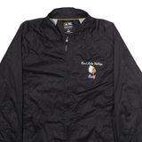 ADIDAS Rend Lake College Golf Womens Windbreaker Jacket Black USA XL