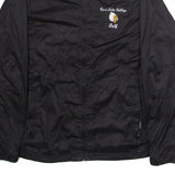ADIDAS Rend Lake College Golf Womens Windbreaker Jacket Black USA XL