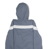 ADIDAS Summit Track And Field Mens Rain Jacket Grey Hooded M