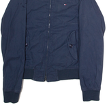 HILFIGER DENIM Womens Lined Jacket Blue L