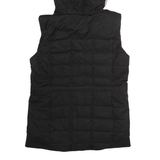 THE NORTH FACE Womens Puffer Gilet Black Hooded S