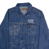 PORT AUTHORITY VIP The Mill Casino Mens Denim Jacket Blue USA XL