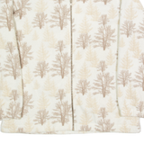 TRADITIONS Tree Design Womens Fleece Jacket White M