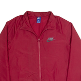 NIKE Mesh Lined Mens Jacket Red L