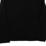 NAUTICA Mens Fleece Black 1/4 Zip S