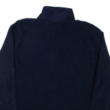 STARTER Mens Jumper Blue 1/4 Zip L