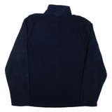 STARTER Mens Jumper Blue 1/4 Zip L