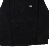 LEVI'S Womens Fleece Black 1/4 Zip XL