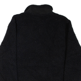 LEVI'S Womens Fleece Black 1/4 Zip XL