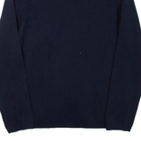 TOMMY HILFIGER Mens Jumper Blue V-Neck Tight Knit L