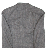 Mens Blazer Jacket Grey Wool L