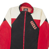 MIRAGE San Francisco 49ers Mens Jacket Red Nylon USA Colourblock L