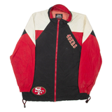 MIRAGE San Francisco 49ers Mens Jacket Red Nylon USA Colourblock L