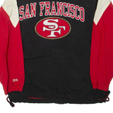 MIRAGE San Francisco 49ers Mens Jacket Red Nylon USA Colourblock L