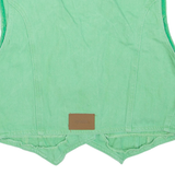 SYBILLA Womens Waistcoat Green L