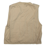 UTILITY Mens Gilet Beige L