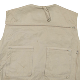 UNIVERS Utility Mens Gilet Beige XL