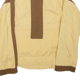 KELTY Mens Pullover Jacket Brown Colourblock L