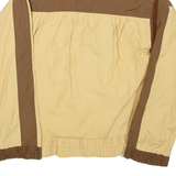 KELTY Mens Pullover Jacket Brown Colourblock L