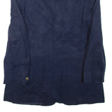 Womens Blazer Jacket Blue L