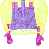 GONSO Neon Mens Windbreaker Jacket Yellow Colourblock M