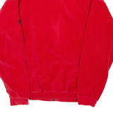 QUECHUA Mens Fleece Jacket Red L