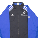 ADIDAS Mens Track Jacket Black Colourblock S