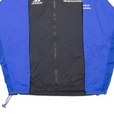 ADIDAS Mens Track Jacket Black Colourblock S