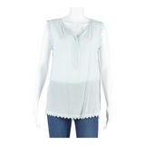 CUSTOMMADE Womens Vest Blue Sleeveless S