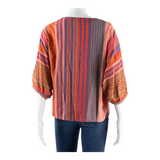 ANASTASIA Womens Printed Shirt Pink Striped S