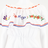 SUGARHILL Butterfly Design Womens Vests Blouse Blue Sleeveless Crazy Pattern M