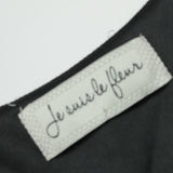 JE SUIS LE FLEUR Womens Wrap Bodysuit Black V-Neck Sleeveless Crazy Pattern S