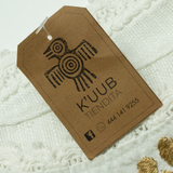 K'UUB TIENDITA Womens Vests Blouse White Strapless Crazy Pattern S