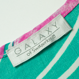 GALAXY Womens Printed Vest Blue Sleeveless Crazy Pattern M