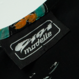 Womens Printed Vest Black Sleeveless Floral M