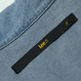 LEE Womens Blouse Blue V-Neck XL