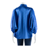 Womens Blouse Blue M
