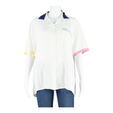 Bike Womens Blouse White L
