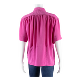 YESSICA Womens Blouse Pink M