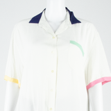Bike Womens Blouse White L