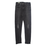 LEVI'S 510 BIG E Jeans Mens Black Slim Skinny W30 L29