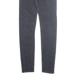 LEVI'S 519 Jeans Womens Grey Slim Skinny W27 L29