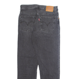 LEVI'S 501 BIG E Jeans Mens Grey Regular Straight W27 L28