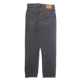 LEVI'S 501 BIG E Jeans Mens Grey Regular Straight W27 L28