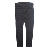 LEVI'S 519 Jeans Mens Black Slim Skinny W32 L28