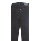 LEVI'S 519 Jeans Womens Black Slim Skinny W26 L30