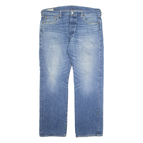 LEVI'S 501 BIG E Jeans Mens Blue Regular Straight Stone Wash W36 L30