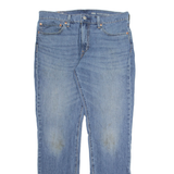 LEVI'S 511 BIG E Jeans Mens Blue Slim Straight Stone Wash W34 L34