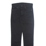 LEVI'S 511 Jeans Womens Black Slim Straight W29 L32