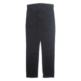 LEVI'S 511 Jeans Womens Black Slim Straight W29 L32